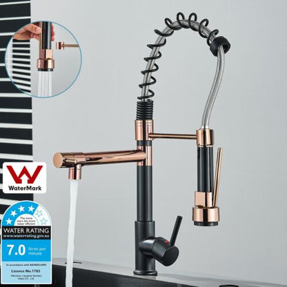 A touchless kitchen faucet with motion-sensing technology, perfect for hands-free operation and hygiene.