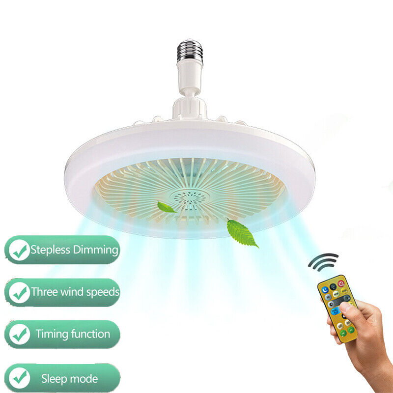 Ambient Lighting Fan - Create a cozy atmosphere with the integrated lighting of this ceiling fan