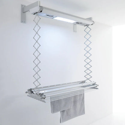 Effortless drying with the intelligent ceiling-mounted rack