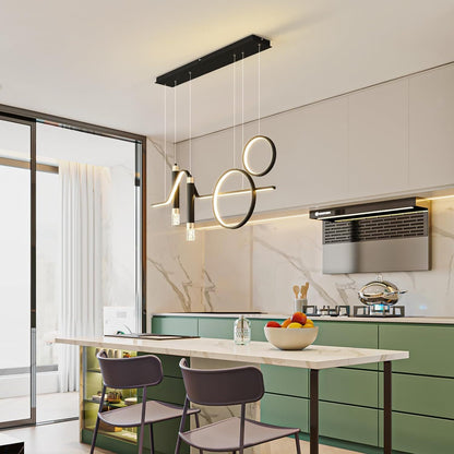 Sleek hanging pendant light for modern home decor