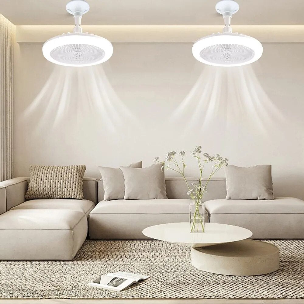 Contemporary Ceiling Fan - Sleek design meets practicality in this luminaire fan