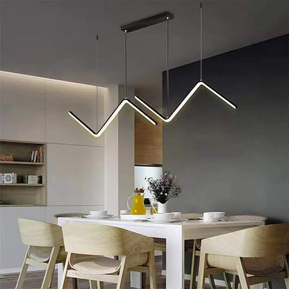 Energy-efficient LED chandelier adding sophistication to any space